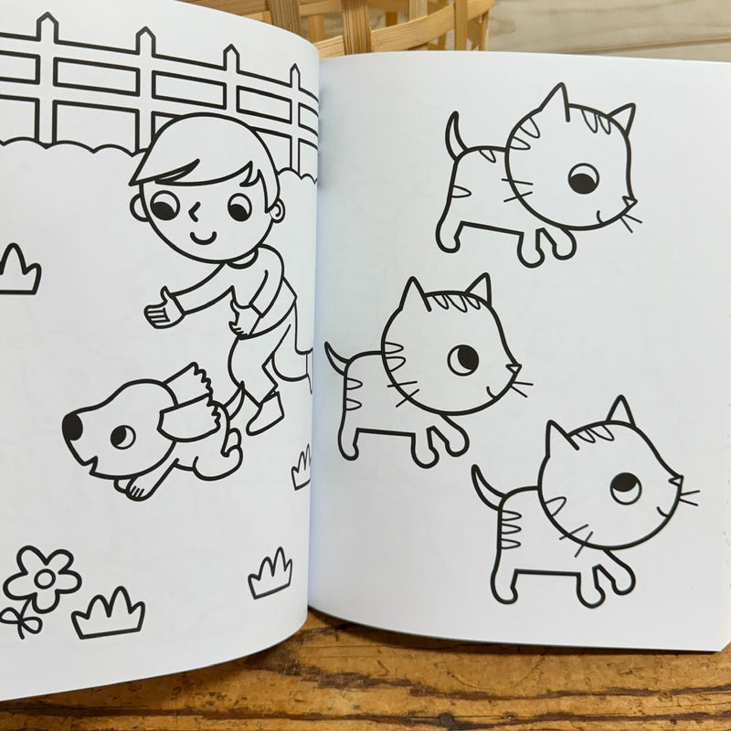 Baby Animal Coloring Book