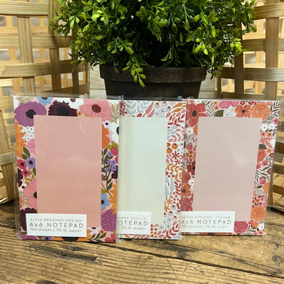 Floral Notepads