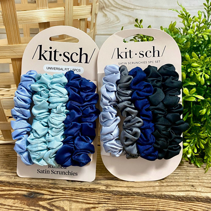 Kitsch Satin Scrunchie 5 Piece