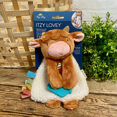 Itzy Ritzy Plush Lovey with Textured Teethers