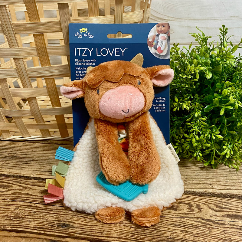 Itzy Ritzy Plush Lovey with Textured Teethers