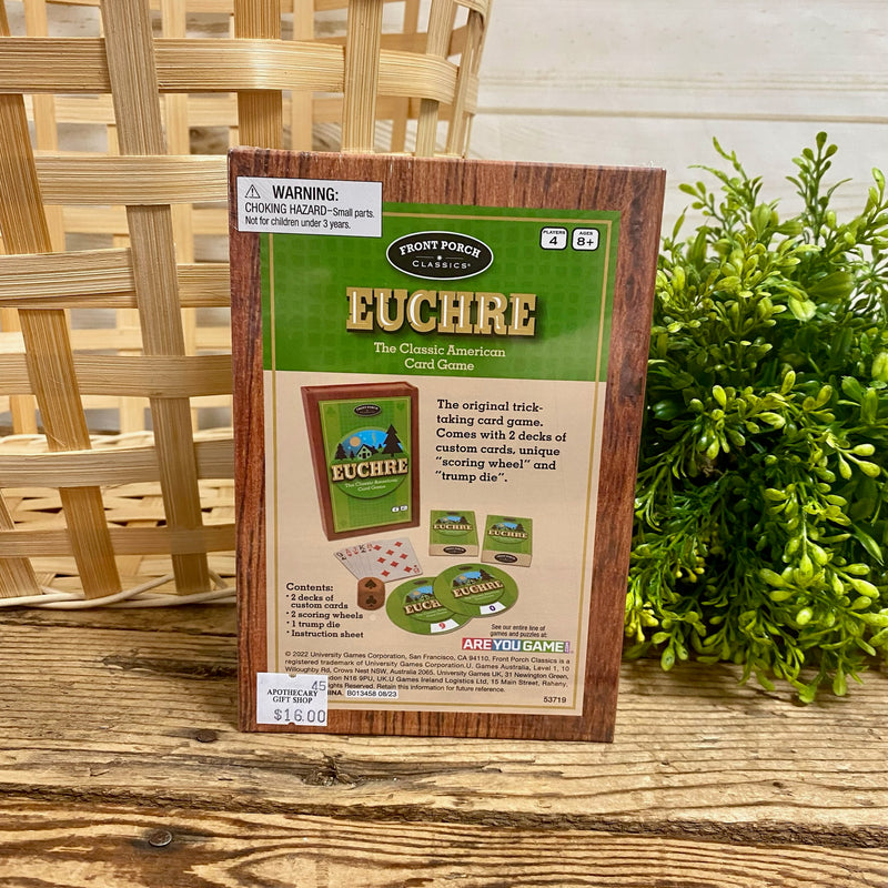 Euchre Card Game Set