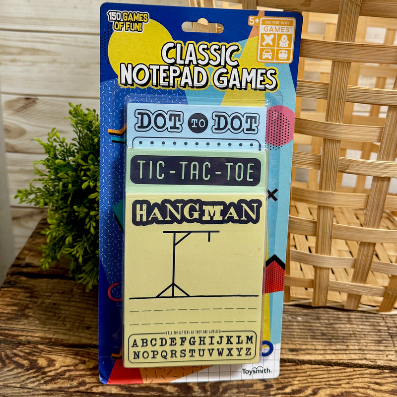 Classic Notepad Games