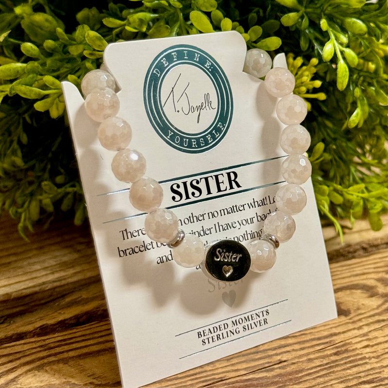 Sister Charm Beaded T. Jazelle Bracelet