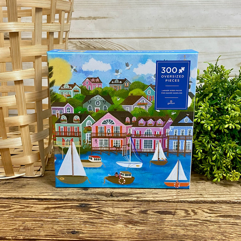 Harbor By The Sea Puzzle 300 Piece