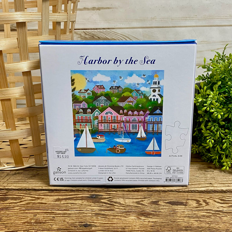 Harbor By The Sea Puzzle 300 Piece