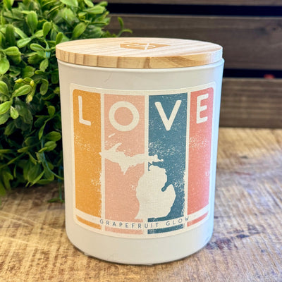 Custom Michigan Soy Based Candles