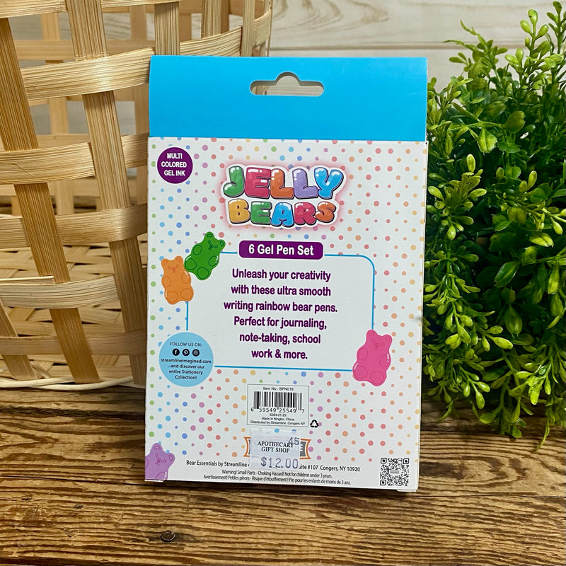 Jelly Bears Gel Pen Set