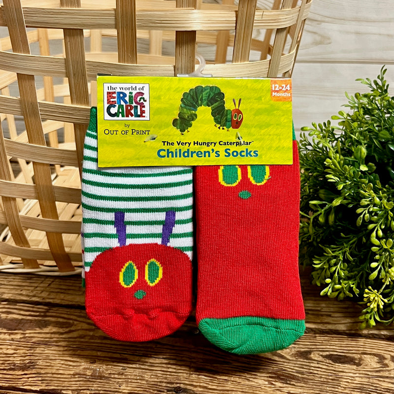 The Very Hungry Caterpillar Baby/Toddler Socks