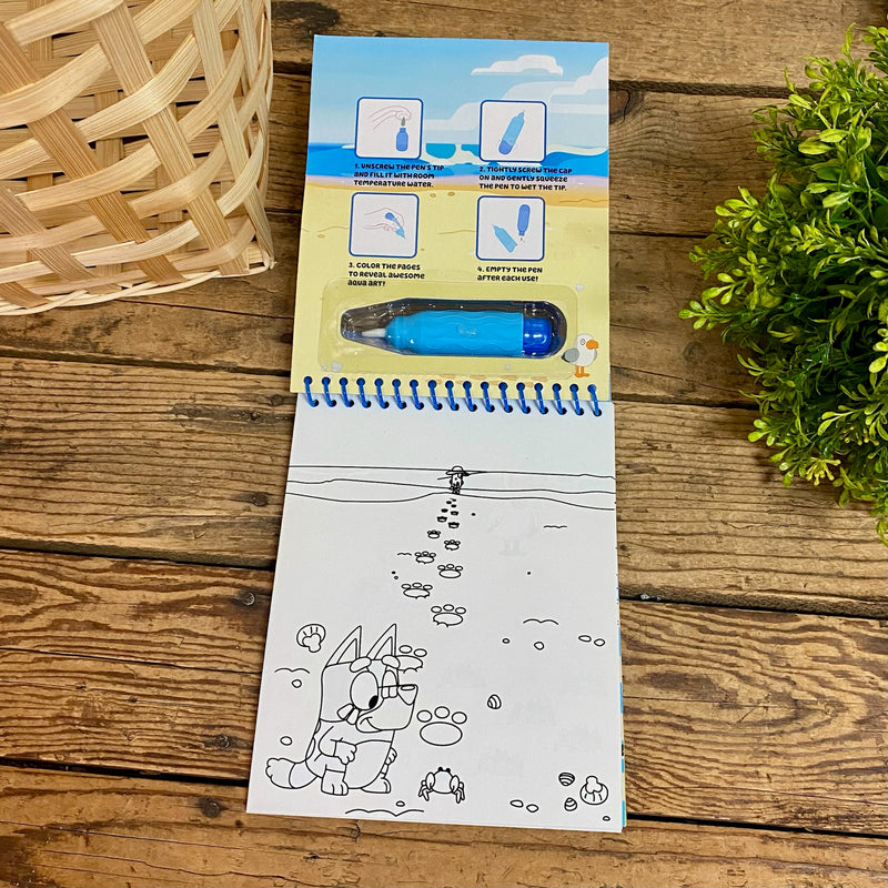 Bluey Aqua Art Pad