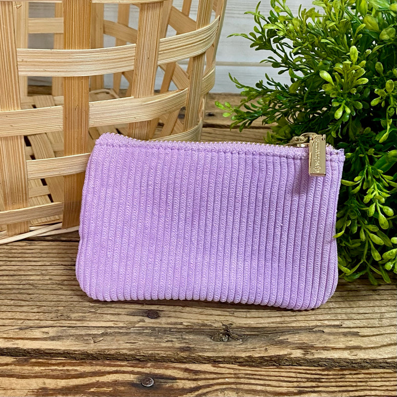 Corduroy Coin Pouches