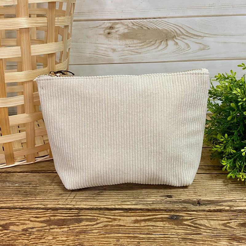 Corduroy Carry All Pouches