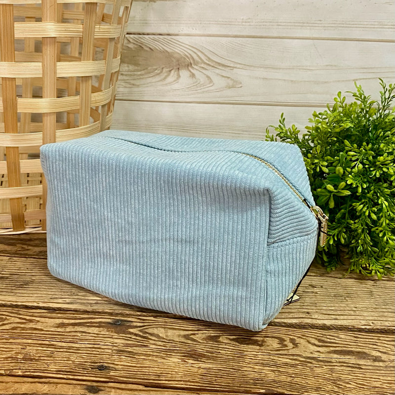 Corduroy Cosmetic Bags