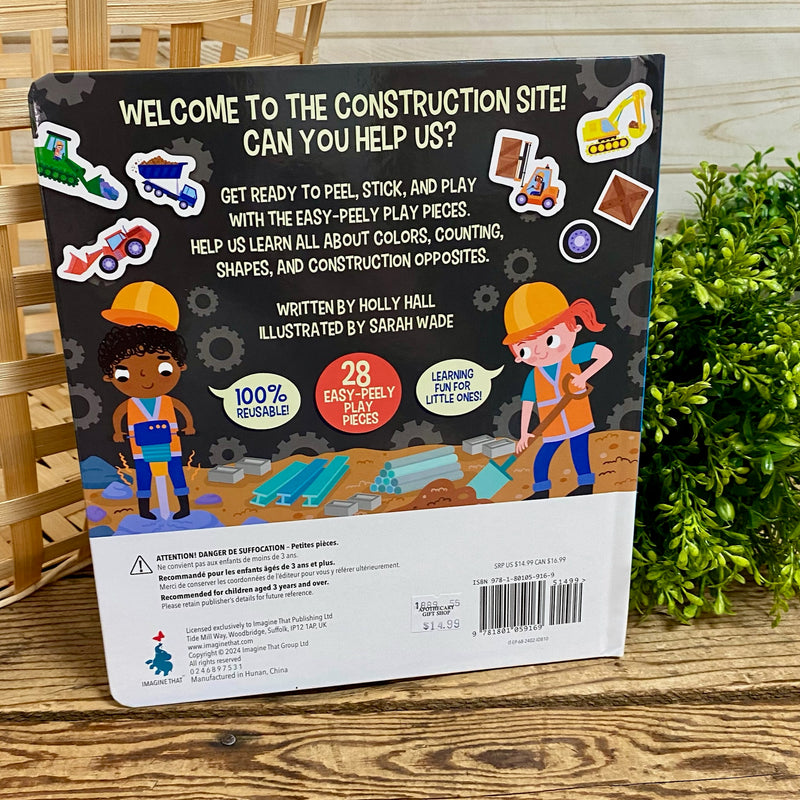 Diggers Peel and Stick Book