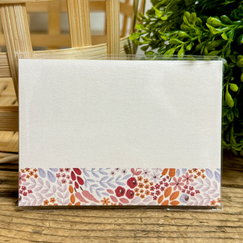 Floral Post-It Notes