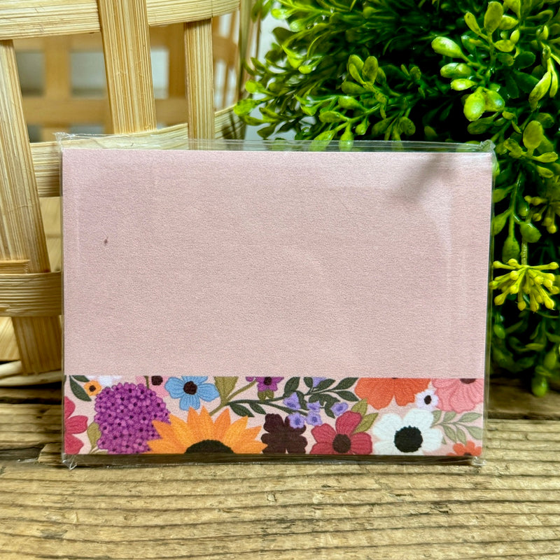 Floral Post-It Notes