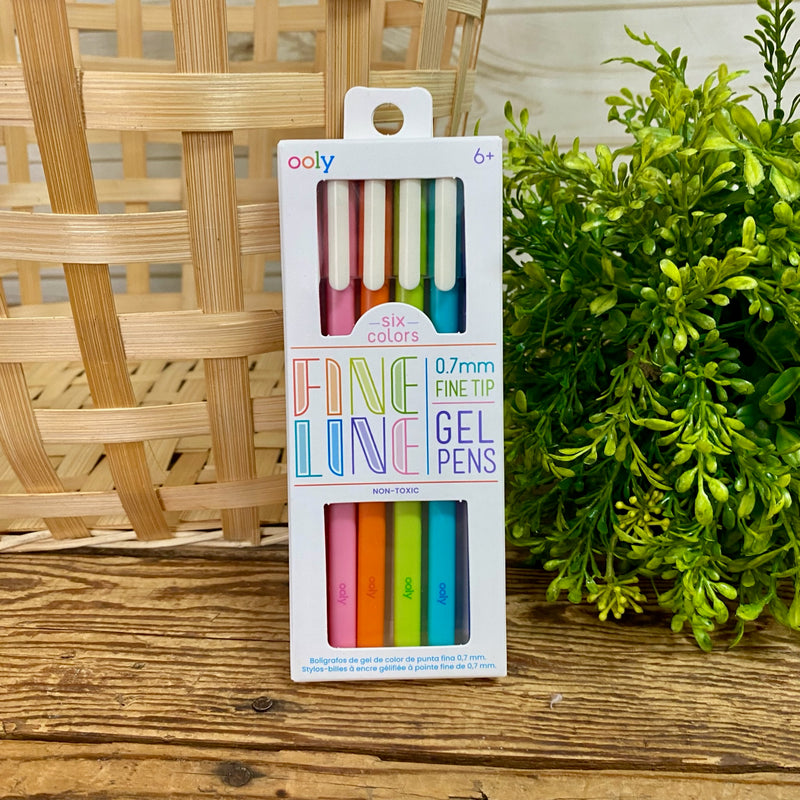 Fine Line Gel Pens