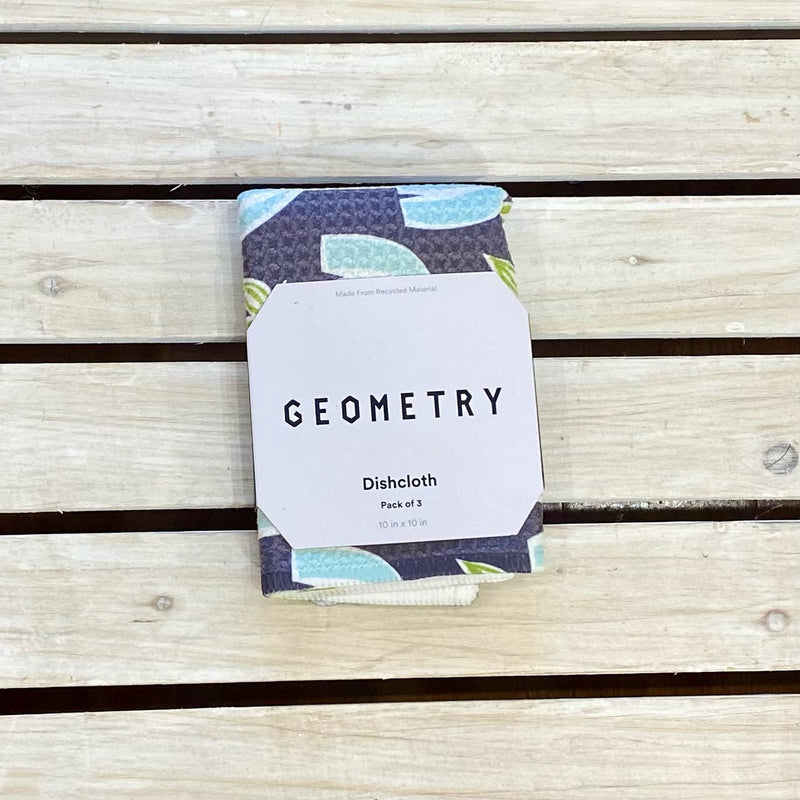 Geometry Dish Cloths 3 Pack