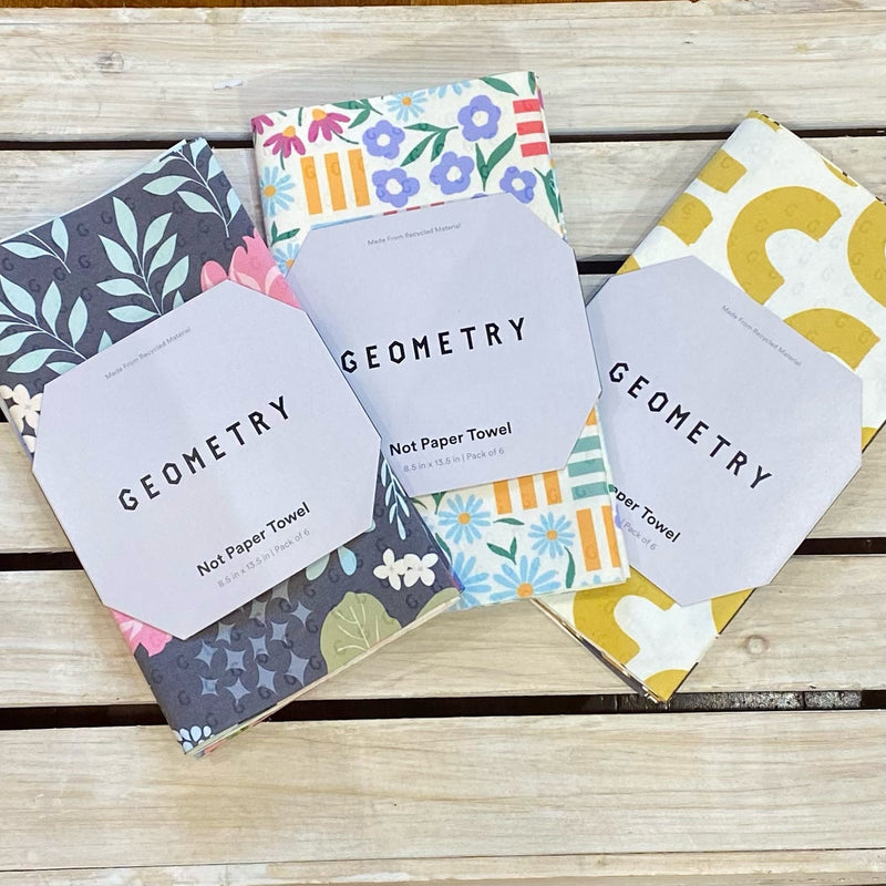 Geometry Not Paper Towel 6Pk
