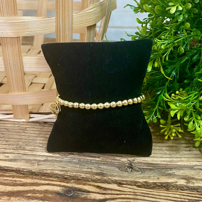 Gold Beaded Bracelets