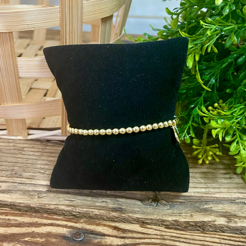Gold Beaded Bracelets