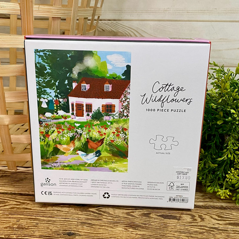 Cottage Wildflowers Puzzle