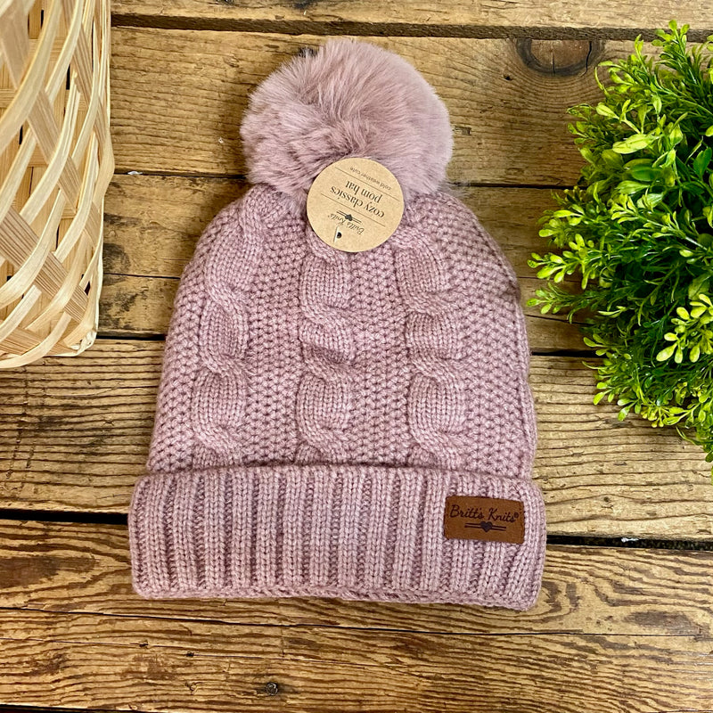 Beyond Soft Pom Pom Hat