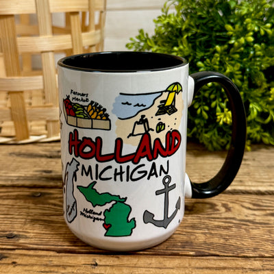 Holland Michigan Landmarks Mug