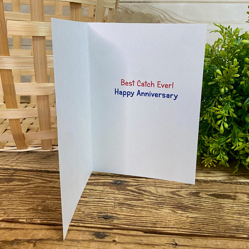 Fishing Anniversary Card