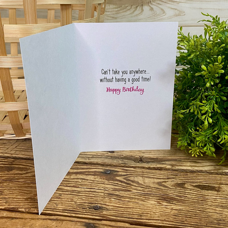 Statue Ladies Funny Birthday Card