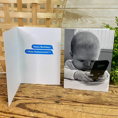 Phone Baby Birthday Card
