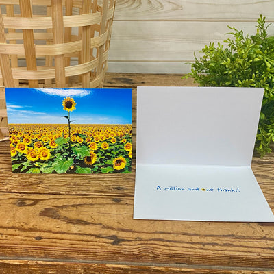 Sunflower Thank You Card