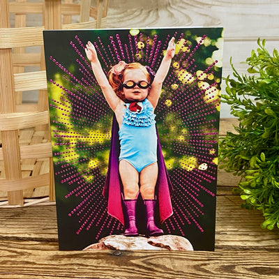 Superhero Birthday Card