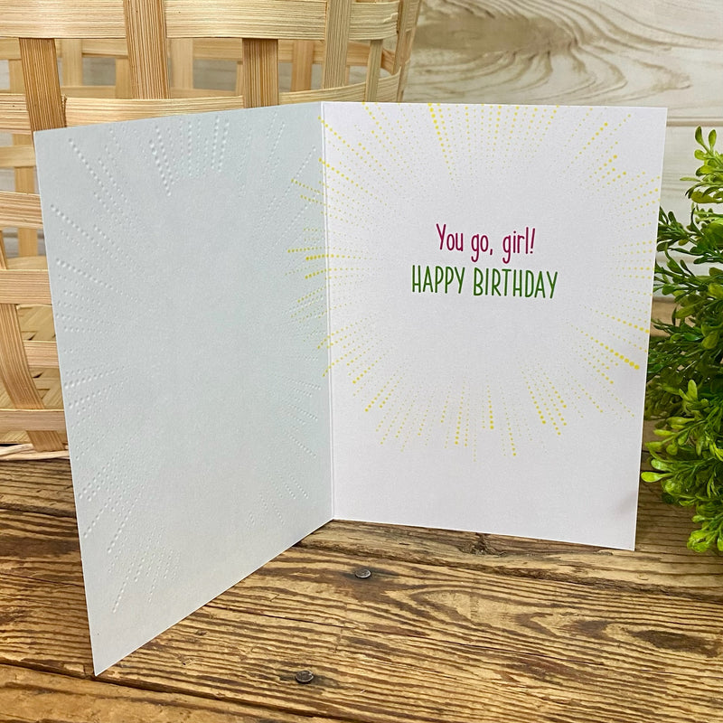 Superhero Birthday Card