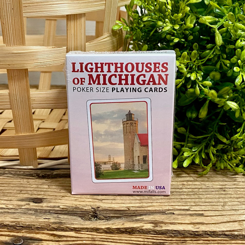 Lighthouses of Michigan Playing Cards