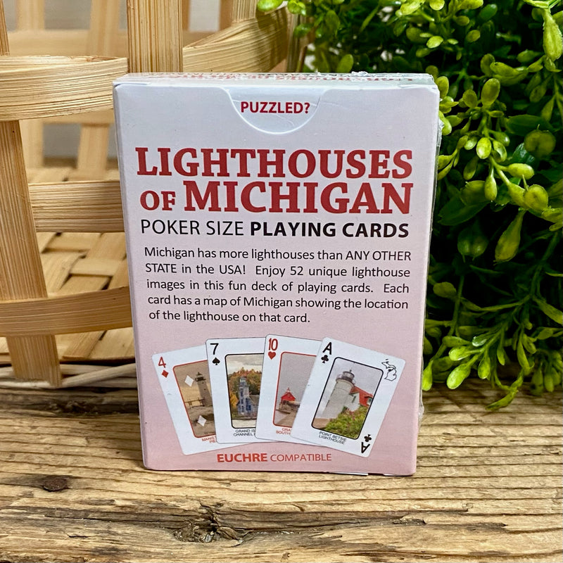 Lighthouses of Michigan Playing Cards