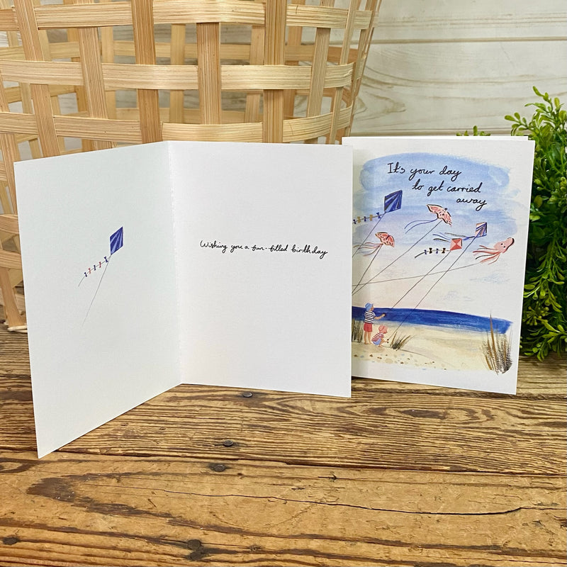 Get Carried Away Birthday Card