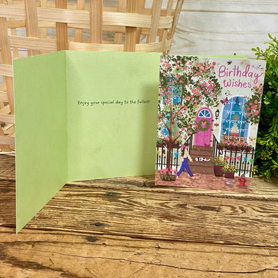Townhouse Birthday Card