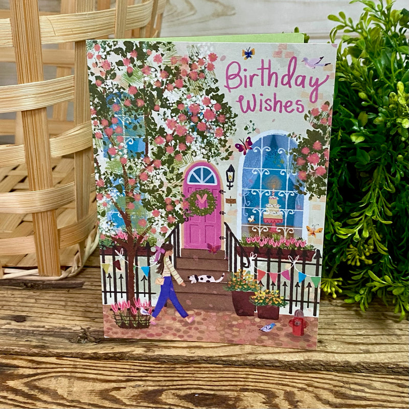 Townhouse Birthday Card