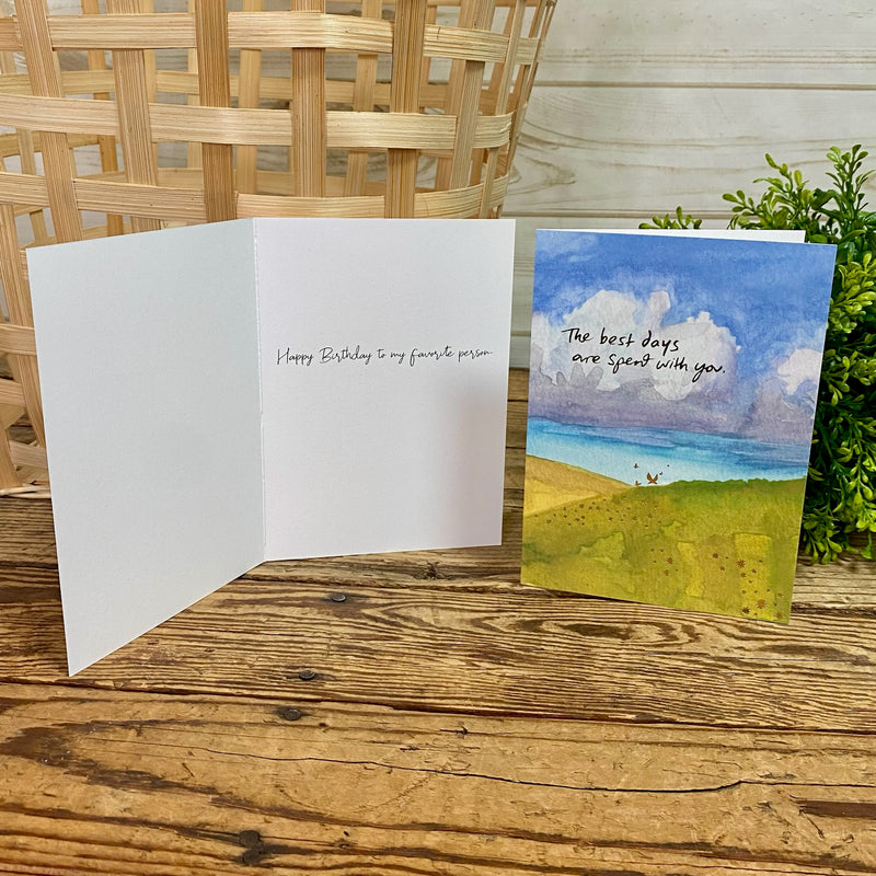 Best Days Birthday Card