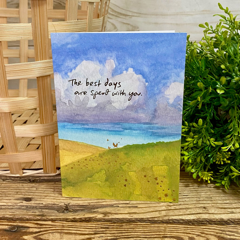 Best Days Birthday Card