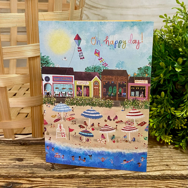Happy Beach Day Birthday Card