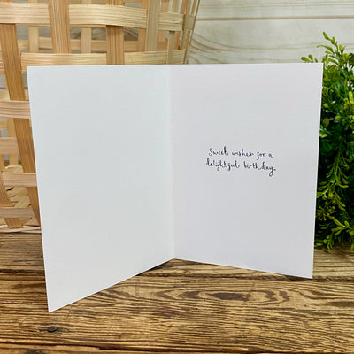 Hummingbirds Birthday Card