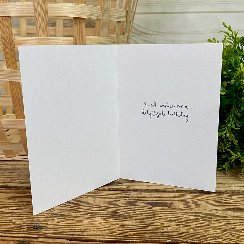 Hummingbirds Birthday Card