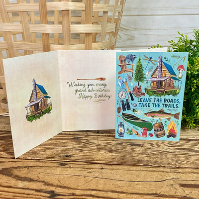 Leave The Roads Birthday Card