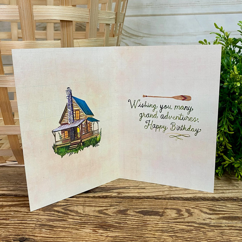 Leave The Roads Birthday Card