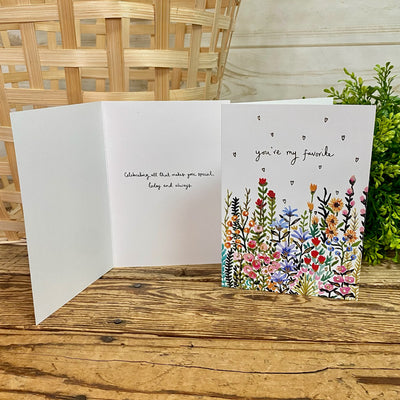 You're My Favorite Birthday Card