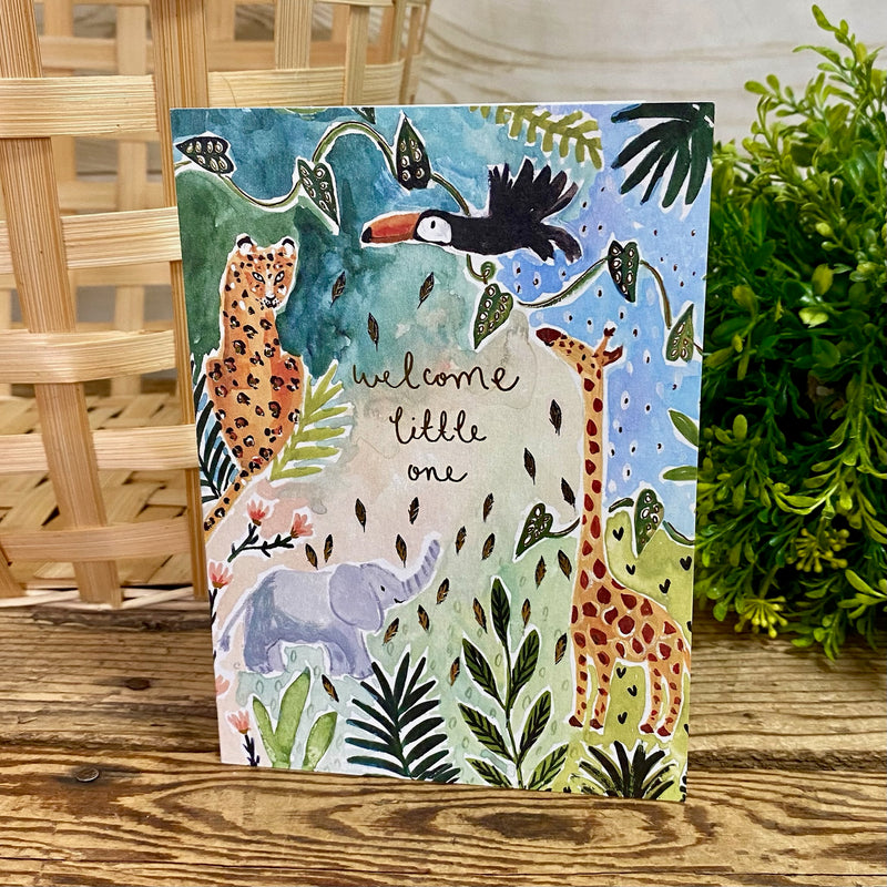 Welcome Little One New Baby Card