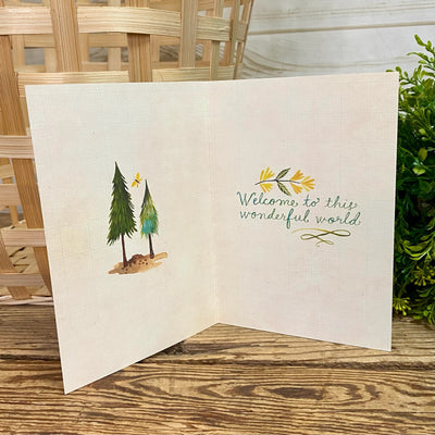 Fawn Baby Card