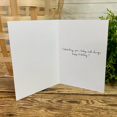 Spring Chicken Birthday Card